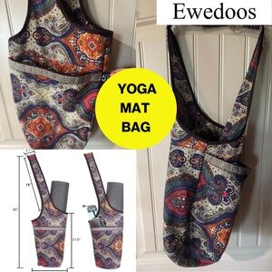 2/for $20 🪩 NEW Ewedoos Yoga Bag, Large Size Pocket & Zipper Pocket 🧘🧘‍♀️